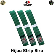 Sendy Sabuk Warna Taekwondo Pemula Basic Anak Remaja Dewasa Warna Putih Kuning Hijau Biru Merah Stri