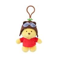 Miniso 名創優品 迪士尼小熊維尼 100 週年系列 5 號飛行員維尼毛絨掛飾