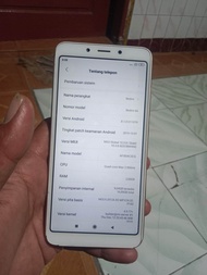 xiomi redmi 6a ram 2/16 hp normal seken murah siap pakai