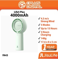 JISULIFE Handheld Super-Mini Turbo Fan Life5 Turbofan 3-speed Wind Bladeless Safety - FA42/FA42-1