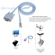 RJ45 Male to DB9 Female Network Console Cable for Cisco Switch Router [LosAngeles.my]