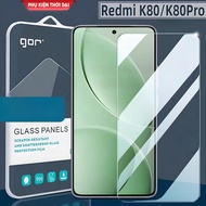 Gor Redmi K80 / K80 Pro tempered glass, transparent, smooth, beautiful glass