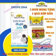 (GIFT) 20ml Bottle / Nature's Way Kids Smart Drops DHA Syrup - Supplementing DHA EPA, Supporting Bra