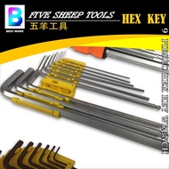 ALLEN KEY HEXAGON 9PCS SET (1.5-10MM)