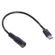 Type C to DC Power Cable DC 5.5 X 2.1mm Female to USB-C Plug 5V Charging Cable for Router Laptop Spe