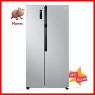 ตู้เย็น SIDE BY SIDE LG GC-B187JQAM 18.3 คิว สีเงินSIDE-BY-SIDE REFRIGERATOR LG GC-B187JQAM 18.3CU.FT SILVER **โปรโมชั่นสุดคุ้ม โค้งสุดท้าย**