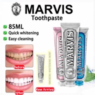 🔸100%𝑶𝒓𝒊𝒈𝒊𝒏𝒂𝒍🔸Marvis Whitening Mint Toothpaste – 85ml/Marvis Smokers Whitening Mint Toothpaste From 