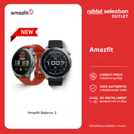 [ใหม่ล่าสุด] Amazfit Balance 2 47mm Smartwatch หน้าจอ AMOLED Sapphire 1.5" แบต 21วัน ฟรีแผนที่นำทาง 