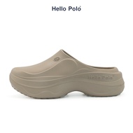 Hello Polo รองเท้าแตะ รัดส้นหัวโต ส้นหนา 3.6 ซม กันลื่น เบาสบาย รองเท้านิ่มเหมือนเหยียบอึ รองเท้าหัวโตลําลองผู้หญิง เหมาะกับฤดู HP8021