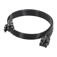 mochocho 8Pin to 6+2 Pin PCIE GPU Power Cable for Enhanceds GPU Power Connection