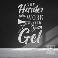 Office cutting stickers, office decoration, glass wall stickers, cutting stickers, work room decorat
