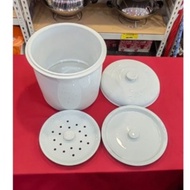 HIWELL  Double Boiler Ceramic Inner Pot & Lid DYG-40AF (4L)