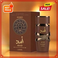 NEW Asad Bourbon Lattafa EDP Perfume For Unisex 100ML[Long Lasting] Asad Brown
