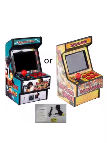 Retro Games Video Game Console Kids Portable Electronic Handheld Game Console with 156 Games 16-bit 