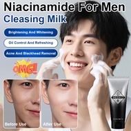 【Oil-Free Pore Refining】Niacinamide Amino Acid Face Wash Deep Cleansing For Oily Skin Control Shine 