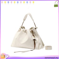 Songmont Small Gather Bag Set CrossBody Bag for Woman Nappa Leather Drawstring Bag
