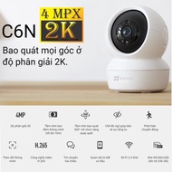 Ezviz C6N 1080P 2MP 360 Rotating Wifi Camera, C6N 4MP - Genuine product, 24 months