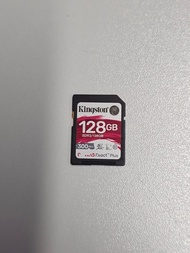 Kingston 128GB SDXC 記憶卡 V90