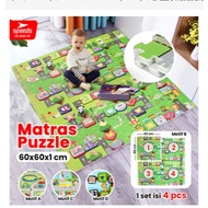 SPEEDS Evamat 60x60cm Puzzle Mat Puzzle Carpet Evamat Floor Mat Evamat Mat 034-14