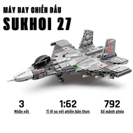 Su-27 fighter plane model, high-end fighter plane model toy, sharp details