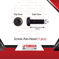 98507-05014 Yamaha Original RXZ (0314) Milli Cata Catalyzer Y125ZR Y125Z (0313) Screw Ikat 2T Pump P