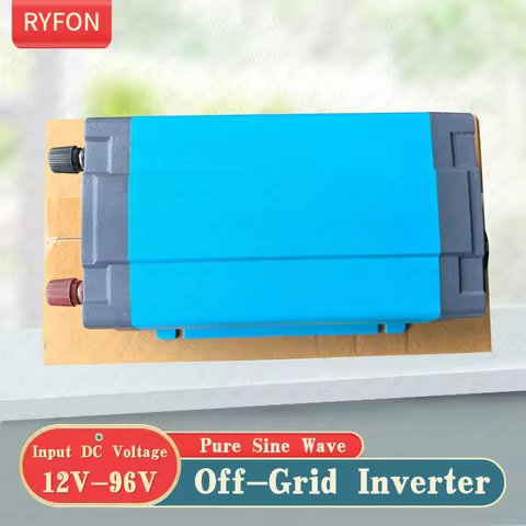 300W-3000W Off-Grid Inverter for Home Use Input 12V 24V 48V 96V DC Pure Sine Wave Inverter Output 22