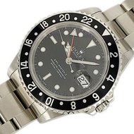 勞力士 ROLEX GMT Master 2 Date Black Bezel P No. 16710 自動上鍊 男士手錶