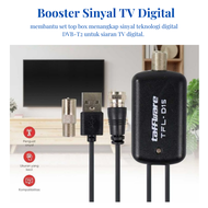 Buster/Booster Penguat Setup Box atau TV Digital Super Jernih Asli Orginal