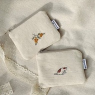 手刺繡零錢包/小收納袋