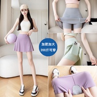 [Ready Stock] Can Wear High Waist Short Skirt Women Summer Pockets Crotch Skirt Can Wear Naked Quick