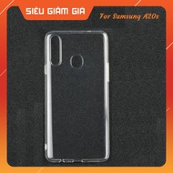 Case for Samsung Galaxy A20s Transparent flexible Silicone type A+ ultra thin 0.5 mm
