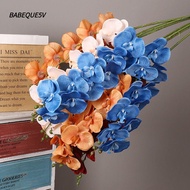 BABEQUE5V  Phalaenopsis  Silk Flower 9-Heads Artificial Flower