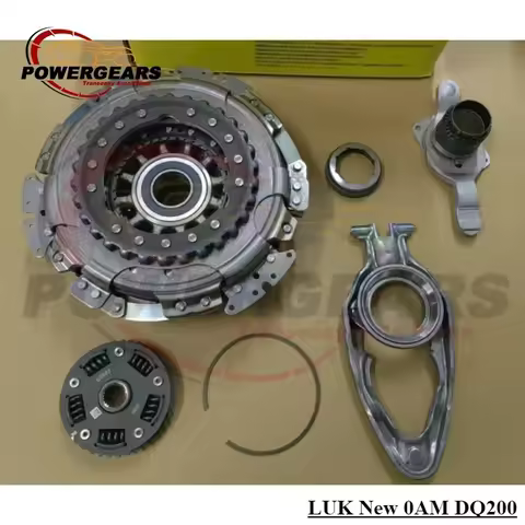 Original New 0AM DQ200 DSG Gen2 Version Dual Clutch Kit 7Speed Fits For LUK Audi VW Golf 1.2T 1.4T 6