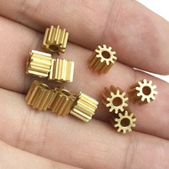 0.3M Modulus 8T 9T 10T 11T 12T 13T 14T 15T 16T 18T Teeth Metal Copper Brass Gear Motor Spindle Fit 1