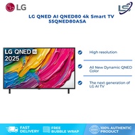 LG 55QNED80ASA (55") QNED AI 4K UHD LED Smart TV Free Magic Remote