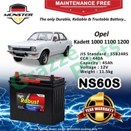 Münster Robust MF CMF NS60S | 55B24RS (45AH) Car Battery Bateri Kereta for Opel Kadett 1000 1100 120