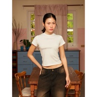 used 🩵 |AHOLICBKK | THE MEANING OF SHOP AHOLIC SLIM FIT-Shirt