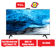 TCL Full HD Android Smart TV (40 Inch) LED HDR10 Android AI TV 40S65A