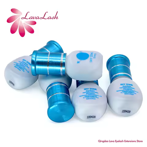 Sky Zone Eyelash Extensions Glue 5g Professional Korea Sky False Lash Glue with Sealed Bag Makeup To