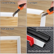 JANE Jalur Penahan Air Anti Selip Aksesori Bilik Mandi Penutup Pintu Penutup Air Penghalang Banjir S