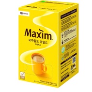 Maxim White Gold Coffee Mix 11.7g 160p + Mocha Gold Mild 12g 160p (FROMKOREA)