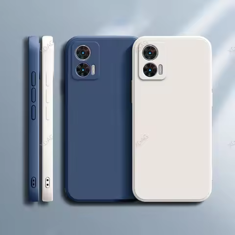 Phone Case for Motorola Edge 30 Edge30 Neo 30Neo 5G 6.28" XT2245-1 Lens Protection Simple Square Liq