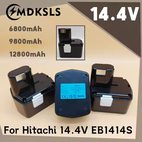 Original rechargeable battery for Hitachi 14.4V 12800mAh EB1414S EB14B EB1412S 14.4V EB14S DS14DL DV