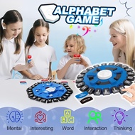 Crazy Alphabet Board Game ParentChild Interactive Family Game Board Puzzle Toy 2-8 Players Party Gam