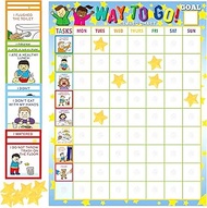 Youngever Reward Chart, Responsibility Chart, Magnetic Chore Chart,"Way to Go" Behavior Chart for Ki