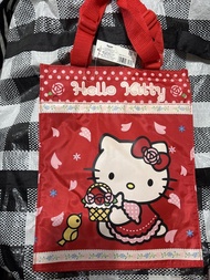 Hello Kitty 紅色環保袋/購物袋