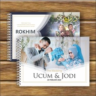 Wedding Guest Book Wedding Guest Book CUSTOM Wedding Book