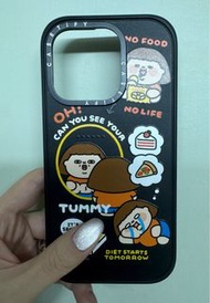 Casetify iphone 15 pro plastic thing 強悍防摔手機殼 - 啞光黑色