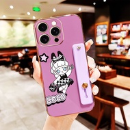 YBD Phone Case For iPhone 15 Pro Max 16 Pro Max 16 15 Plus iPhone 16E Cartoon Anime Girl Skin sensit