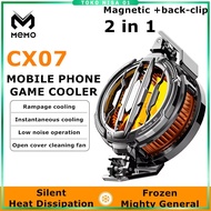 HP MEMO Smartphone Cooling Fan Magnetic Cooling Fan RGB Gaminghp - CX07